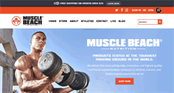 Desktop Screenshot of musclebeach.com